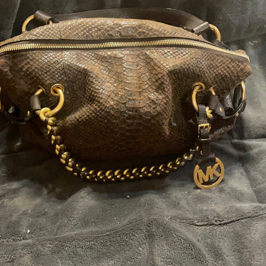 Michael Kors Medium Size Python Bag